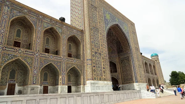 Samarcanda Uzbequistão Maio 2016 Pontos Turísticos Antiga Cidade Samarcanda Uzbequistão — Fotografia de Stock