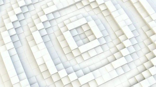 3Dレンダリング 3Dイラスト 抽象的な立方体の美しいレンダリング 幾何学的形状の光のイラスト — ストック写真