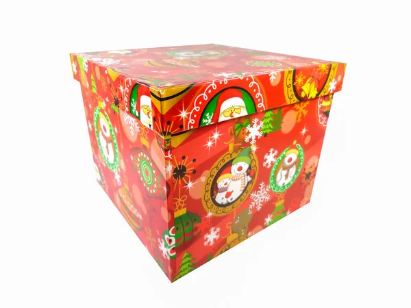 Подарункова Коробка Подарунок Свято Несподіванка Приємна Подія Новий Рік Щастя — стокове фото