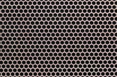 Metal altıgen kılavuz. Doku.