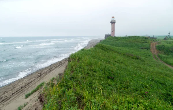 Sahalin. Cape Slepikovskogo. Tatar Boğazı