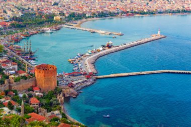 Türkiye. Alanya. Kale Calais görüntülemek.