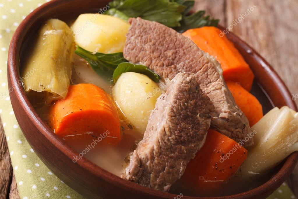 French Pot Au Feu Soup Macro In A Bowl Horizontal Stock Photo Image By C Lenyvavsha French Pot Au Feu Soup Macro In A Bowl Horizontal Stock Photo Image By C Lenyvavsha