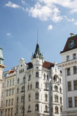 bir sivri Am Hof, Viyana ile güzel eski bina