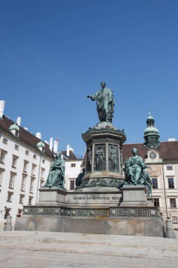 İmparator Franz anıt ben Avusturya (Kaiser Franz Denkmal içinde 