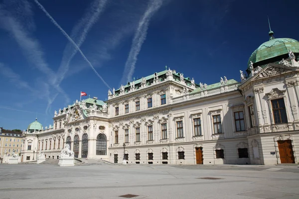 Mooie Paleis Belvedere in Wenen. Zomerverblijf — Stockfoto