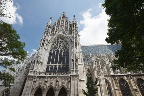 Famoso Votivkirche, Igreja Votiva. Viena — Fotografia de Stock