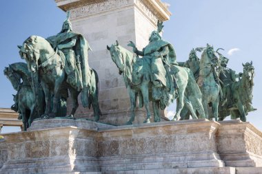 Budapeşte, Macaristan k için adanmış bir kare kahramanlar Meydanı