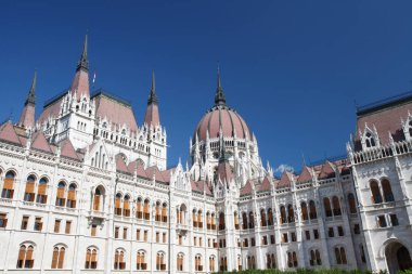 Macar Parliame ünlü binanın iç avlu