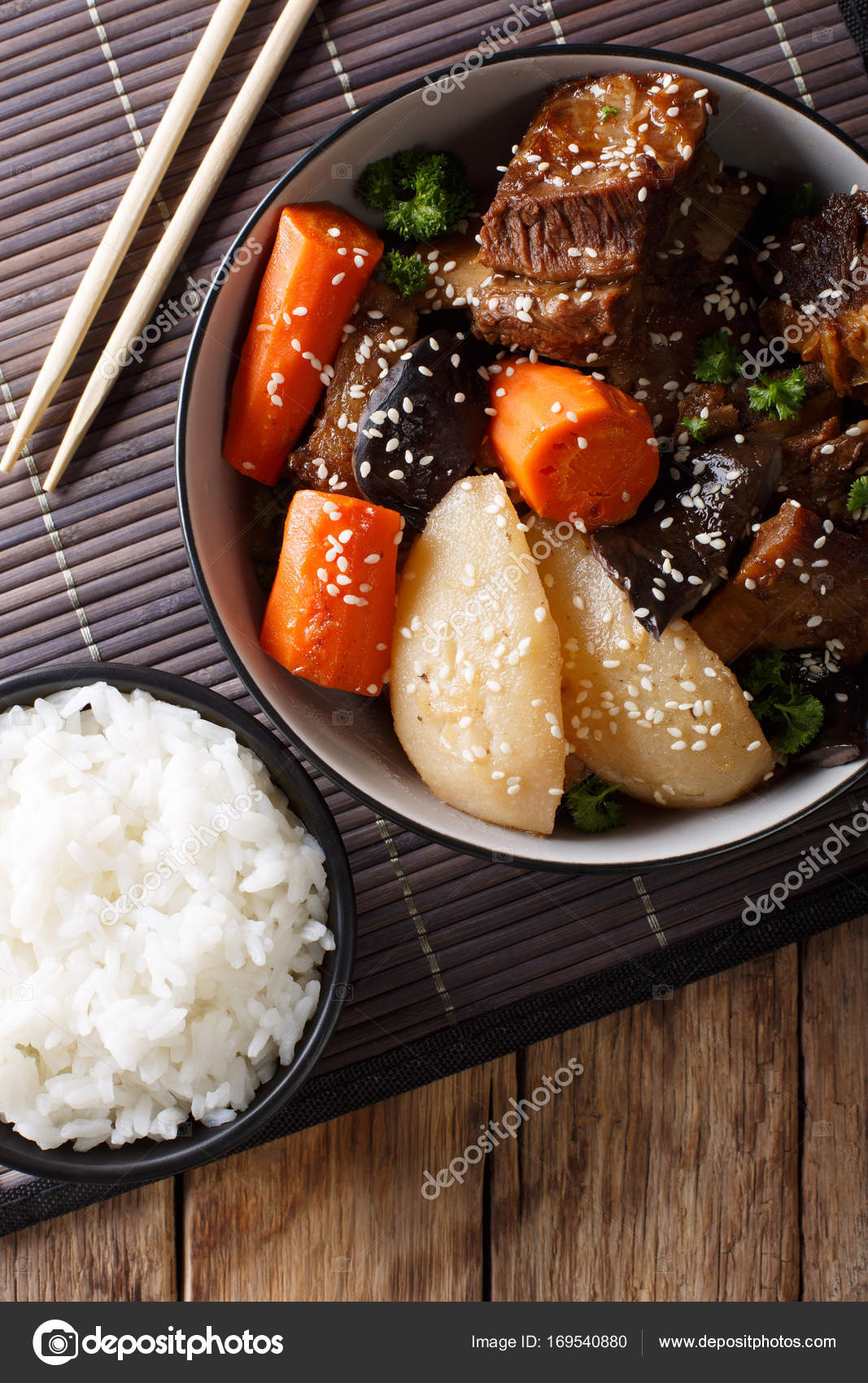 Watch Kalbi jjim is slowly braised beef short ribs in a soy sauce, sesame oil, and garlic sauce. It is often prepared for special occasions video Watch Kalbi jjim is slowly braised beef short ribs in a soy sauce, sesame oil, and garlic sauce. It is often prepared for special occasions video