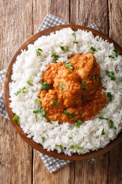 Tavuk Dhansak --Curry mercimek ve tavuğun karışımı.