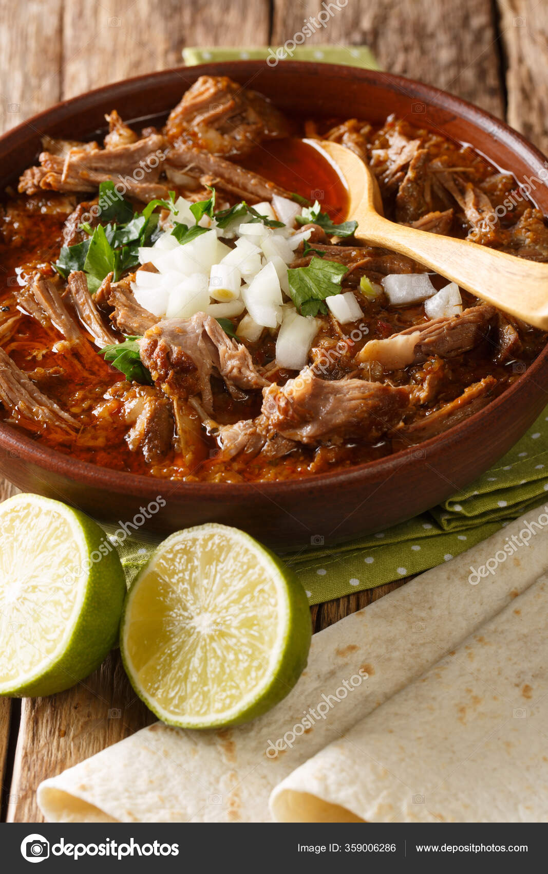Birria Res Traditional Mexican Stew Perfect Comfort Food Rich Bold