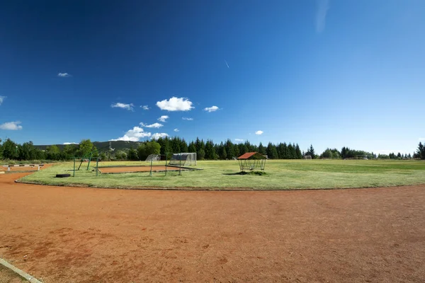 Centro desportivo de Belmeken, Bulgária, 12.10.2017 . — Fotografia de Stock