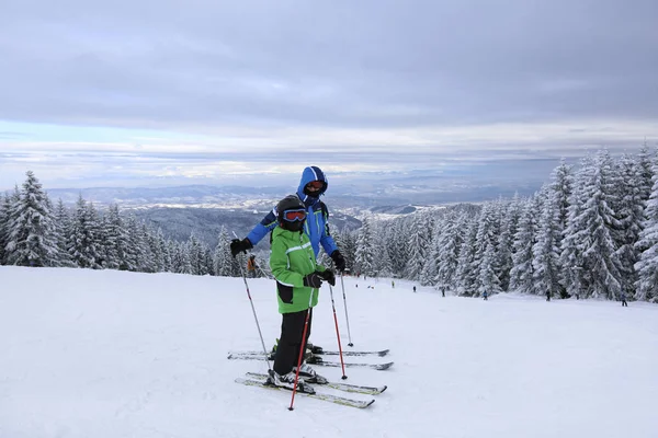 Alp Kayak Merkezi Borovets Teki Rila Dağı Bulgaristan Kayak Pisti — Stok fotoğraf