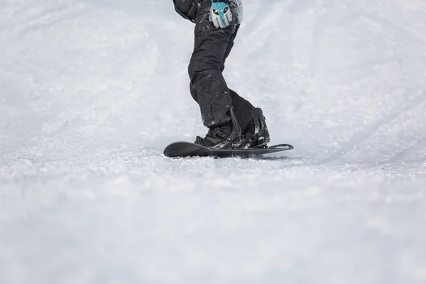 Kayak Pisti Snowboarding — Stok fotoğraf