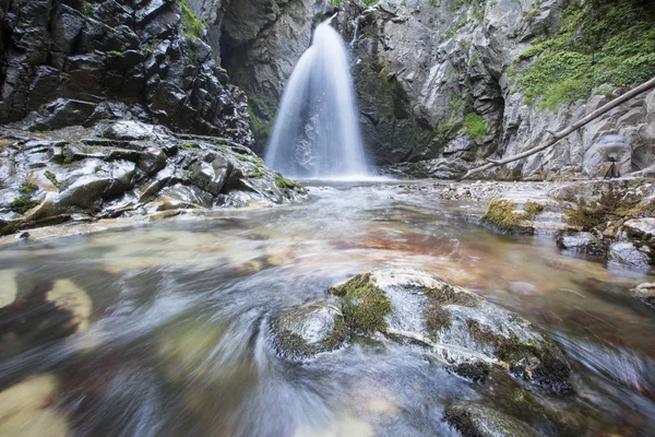 Beautiful waterfall of Maglij in slow motion, Kazanlak, Bulgaria
