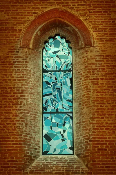 One Stained Window — Stock Photo, Image