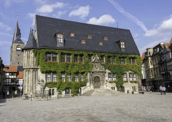 Marktplaats quedlinburg — Stockfoto