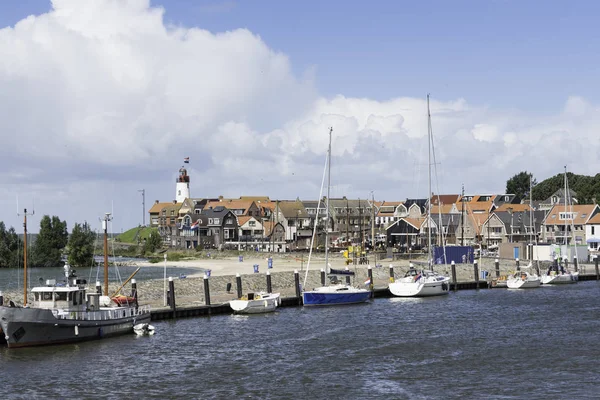 Skyline Urk pueblo de pescadores —  Fotos de Stock