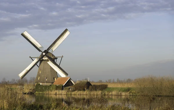 Ветряные мельницы Киндердейка — стоковое фото