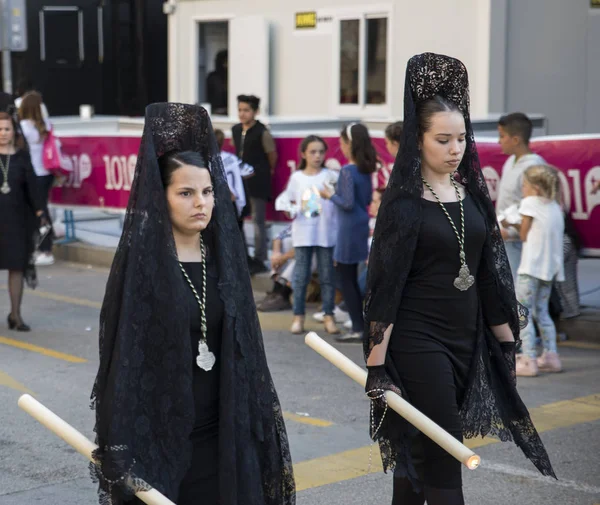 Semana Santa Mlaga — Stock Photo, Image