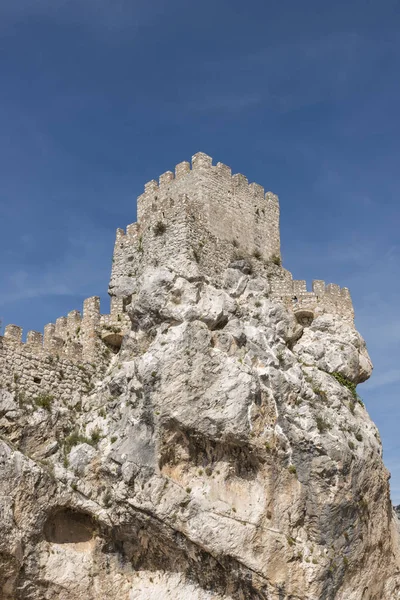 Ruína do castelo em zuheros — Fotografia de Stock