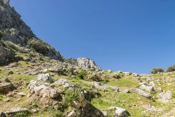 Rocks in andalusia spain — Stock Photo, Image
