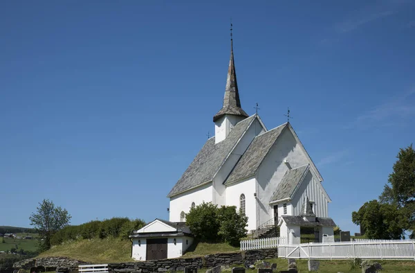 Europe Norway Ulnes  church — Stock Photo, Image