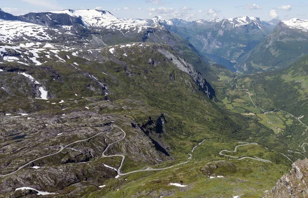 Dalsnibba route 63 panoramaroad norway — Photo