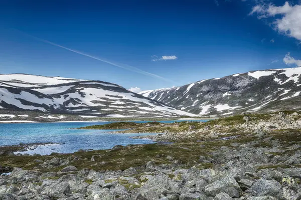 Gamle strynefjellsvegen em norway — Fotografia de Stock