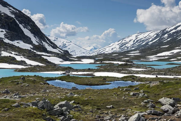 Gamle strynefjellsvegen em norway — Fotografia de Stock