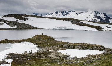 ünlü İlçesi yol 55 Norveç