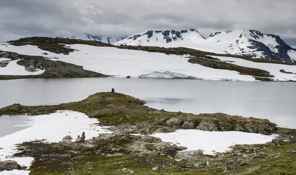 有名な郡道 55 ノルウェー — ストック写真