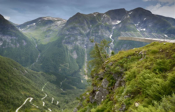 El Utsikten en Gaularfjellet — Foto de Stock