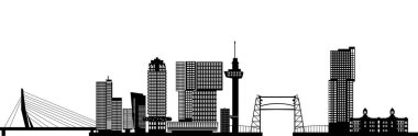 Rotterdam şehir manzarası