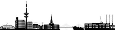 Hamburg şehir manzarası