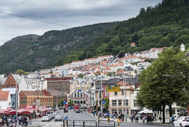 Norveç'teki Bergen Köyü
