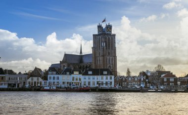 Dordrecht skyline holland clipart