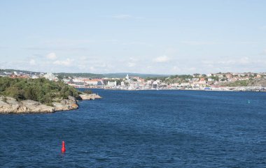 İsveç'te Strömstad manzarası