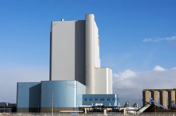 Central eléctrica de carbón en el Maasvlakte — Foto de Stock