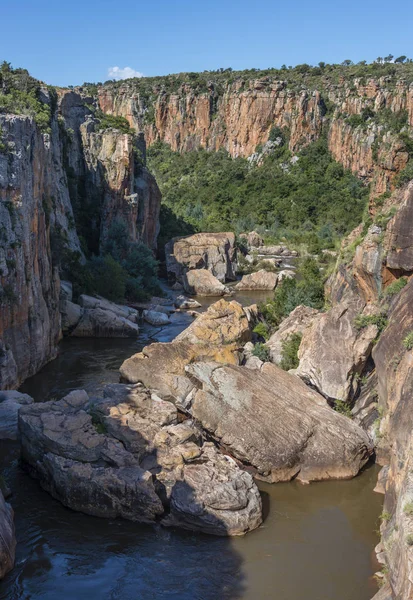 有名な panoramaroute の峡谷 — ストック写真