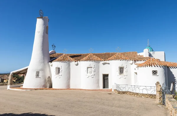 Chiesa Stella Maris a Porto Cervo, Costa Smeralda, Sardegna, It — Foto Stock