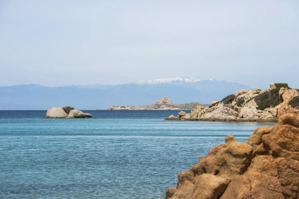 Maddalena isla cerca de Cerdeña en italia — Foto de Stock