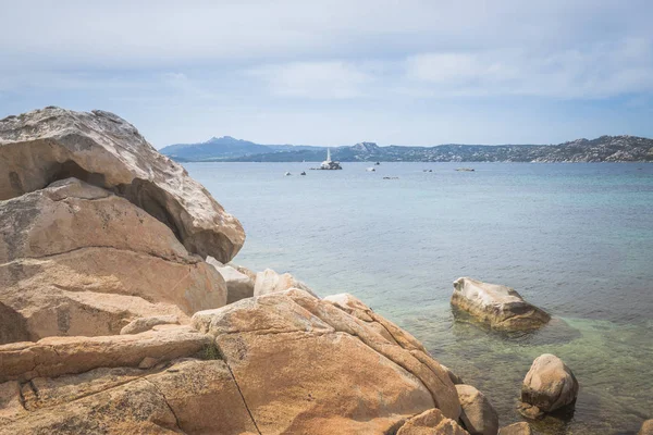 La Maddalena Köyü, La Maddalena Adası, Sardunya, İtalya — Stok fotoğraf