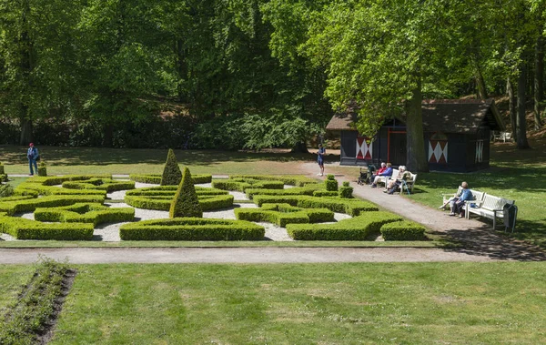 Den Haag Holland Kan 2018 People Genieten Van Tuinen Van — Stockfoto