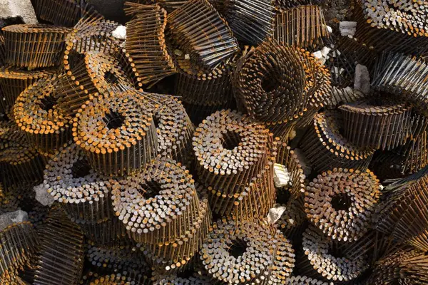 Collection Of Rusty Nails — Stock Photo, Image