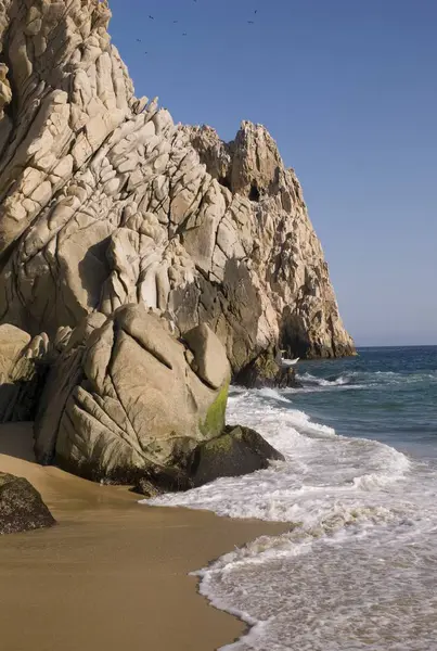 Skalnaté pobřeží Los Cabos, Mexiko — Stock fotografie