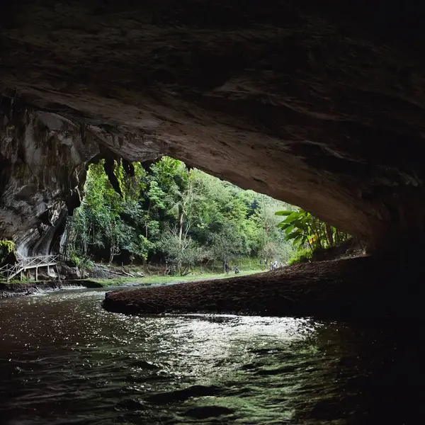 Tam Lot Caves, Soppong — Stock Photo, Image