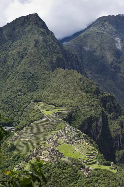 Történelmi elveszett inka város Machu Picchu — Stock Fotó