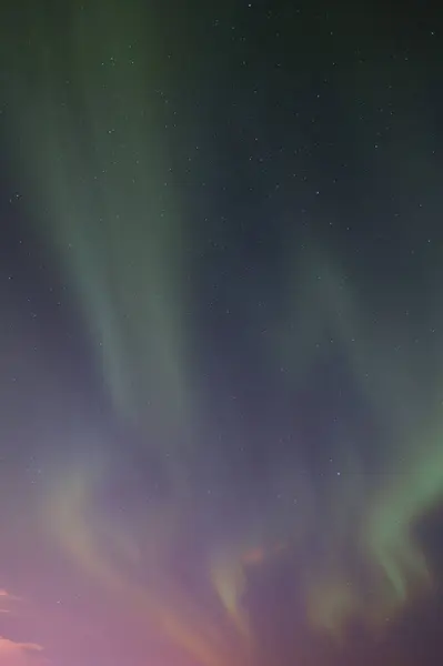 Northern Lights in sky — Stock Photo, Image